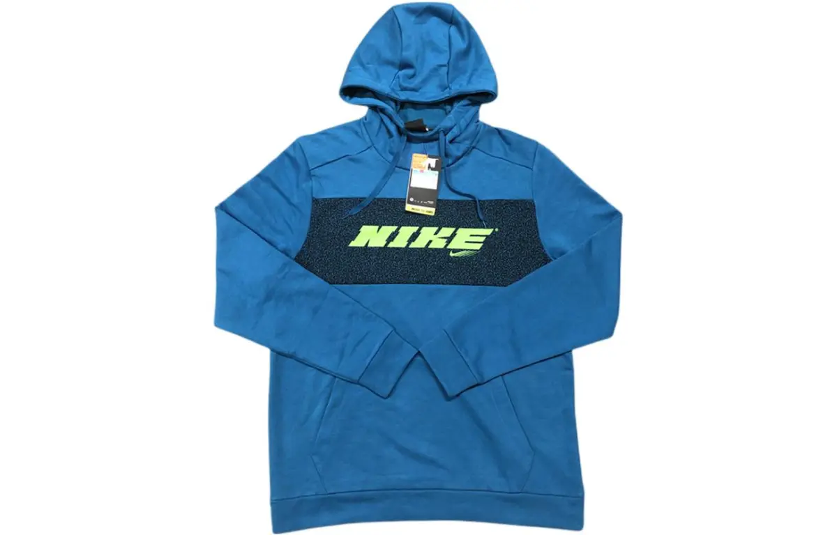 Nike Sweatshirts Men's Blue Hooded Moderate Regular