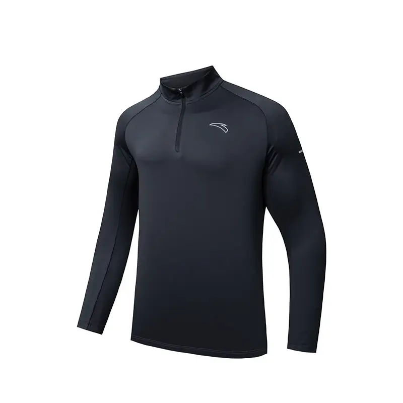 Anta Running Collection Running T Shirt Men's Indigo Ink Gray
