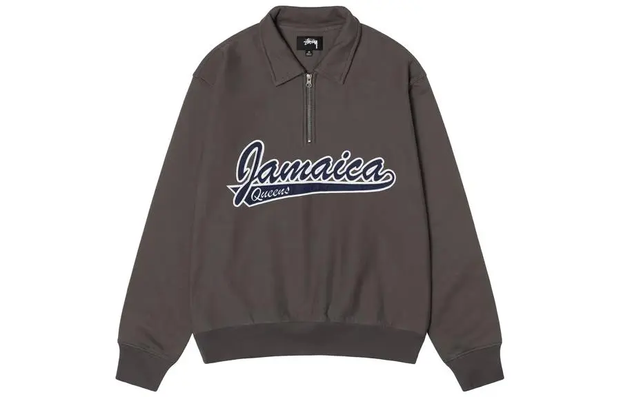 Stussy X Denim Tears Half Zip Fleece