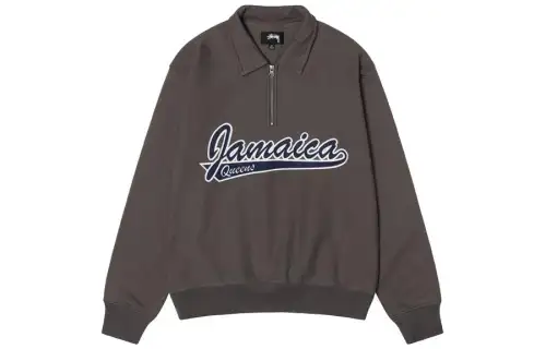 Stussy X Denim Tears Half Zip Fleece