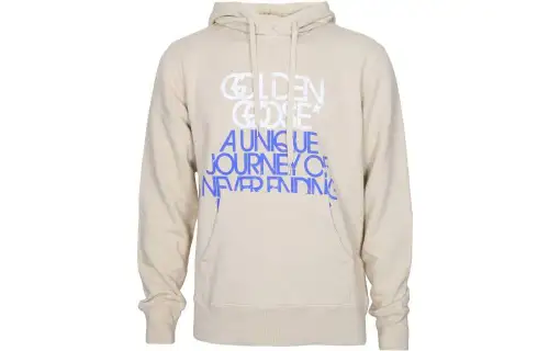 Golden Goose Logo Printed Drawstring Hoodie