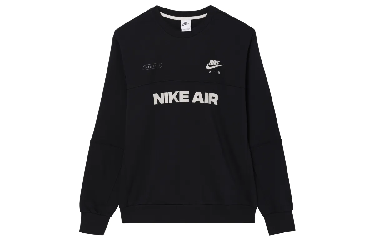 Nike Sweatshirts Men's Black Crew Neck Moderate Other