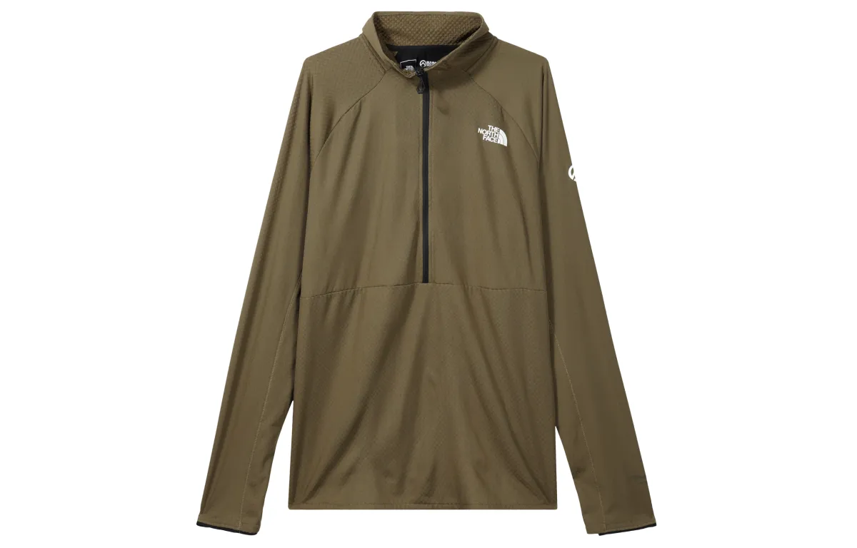 THE NORTH FACE Sweatshirts Men's Green Moderate Regular