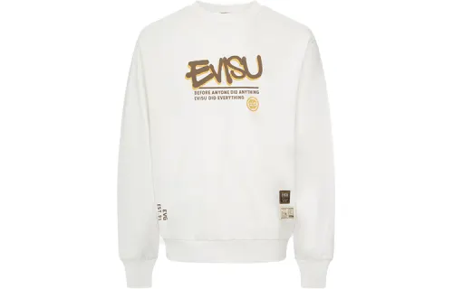 EVISU Sweatshirts Men's Crew Neck Moderate Regular