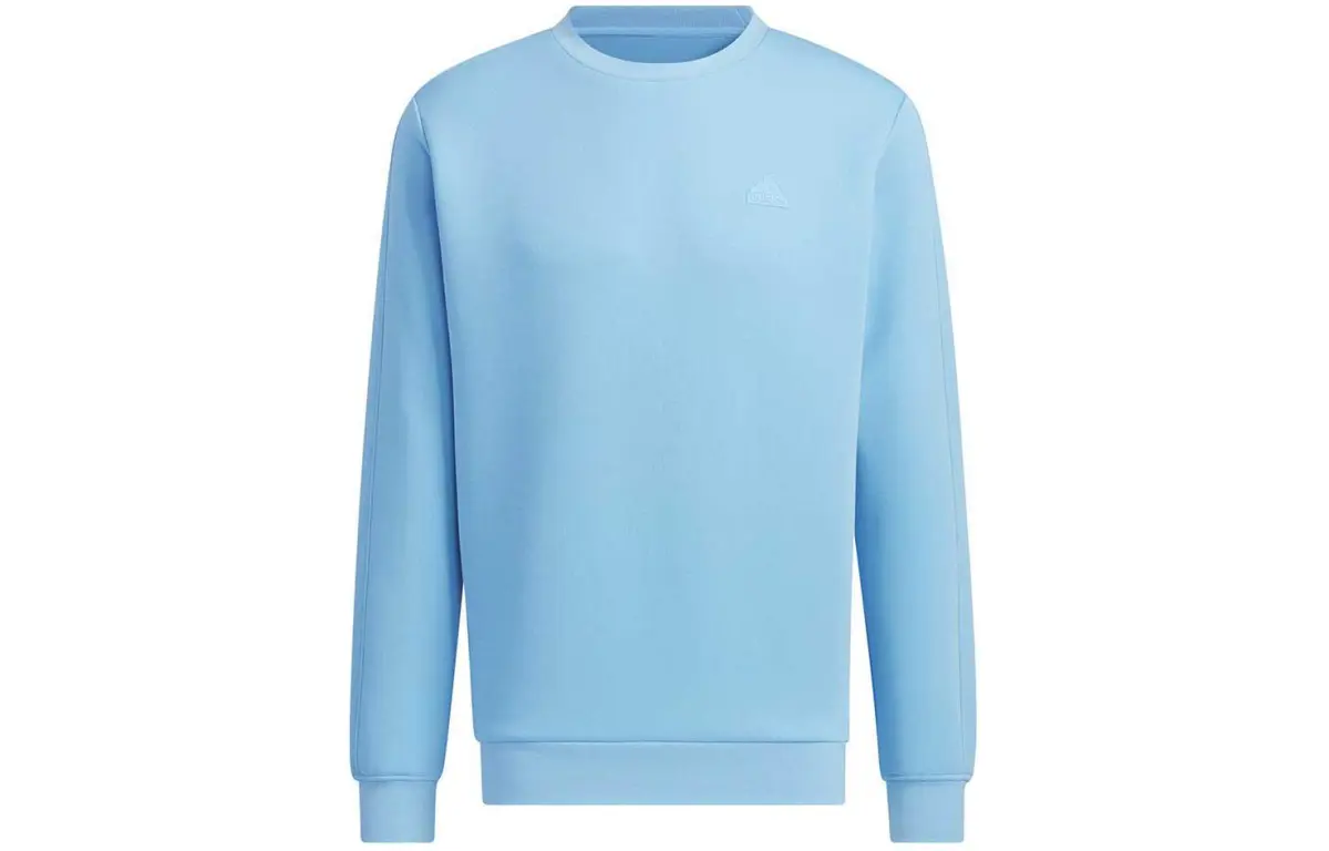 Adidas Sweatshirts Men's Blue Crew Neck Moderate Other