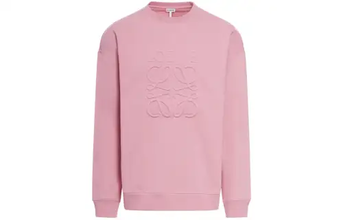LOEWE Anagram-embossed Cotton Sweatshirt