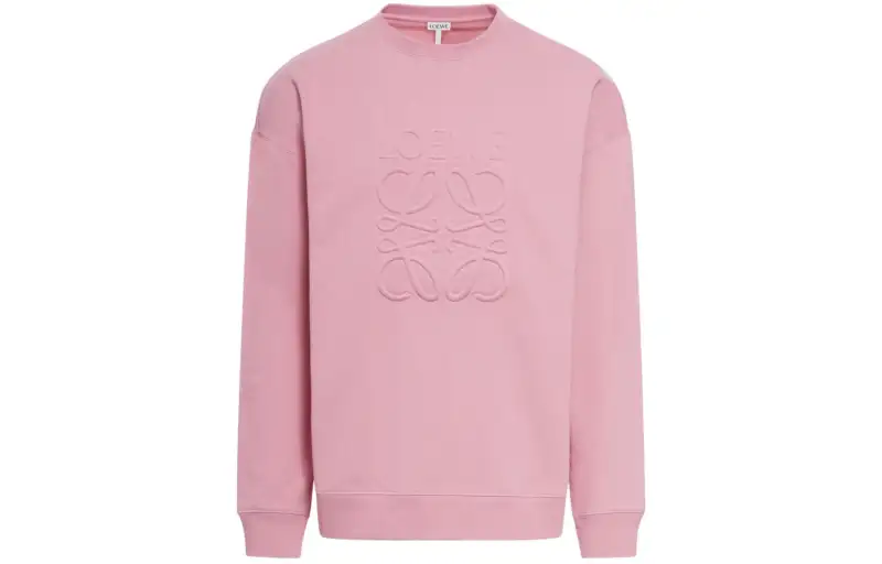 LOEWE Anagram-embossed Cotton Sweatshirt