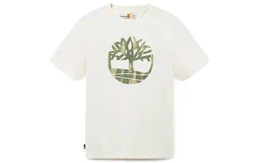 Timberland T Shirt Men's Vintage White