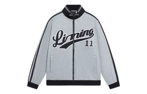 Li Ning Sports Life Collection Sweatshirt Men's Heather Gray