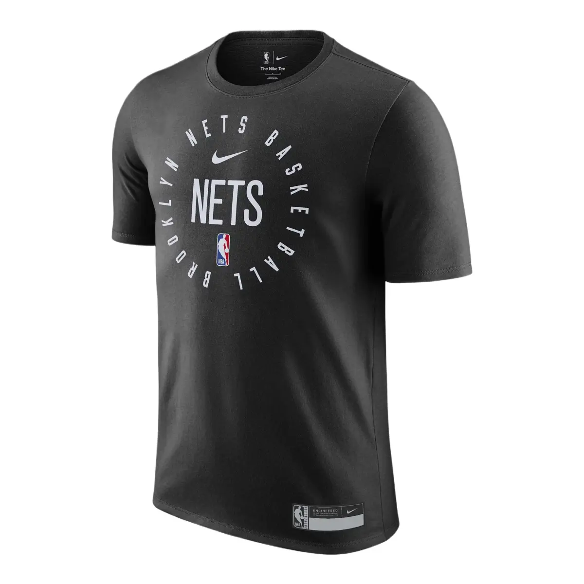 Nike Brooklyn Nets SS24 T Shirt Men's Black