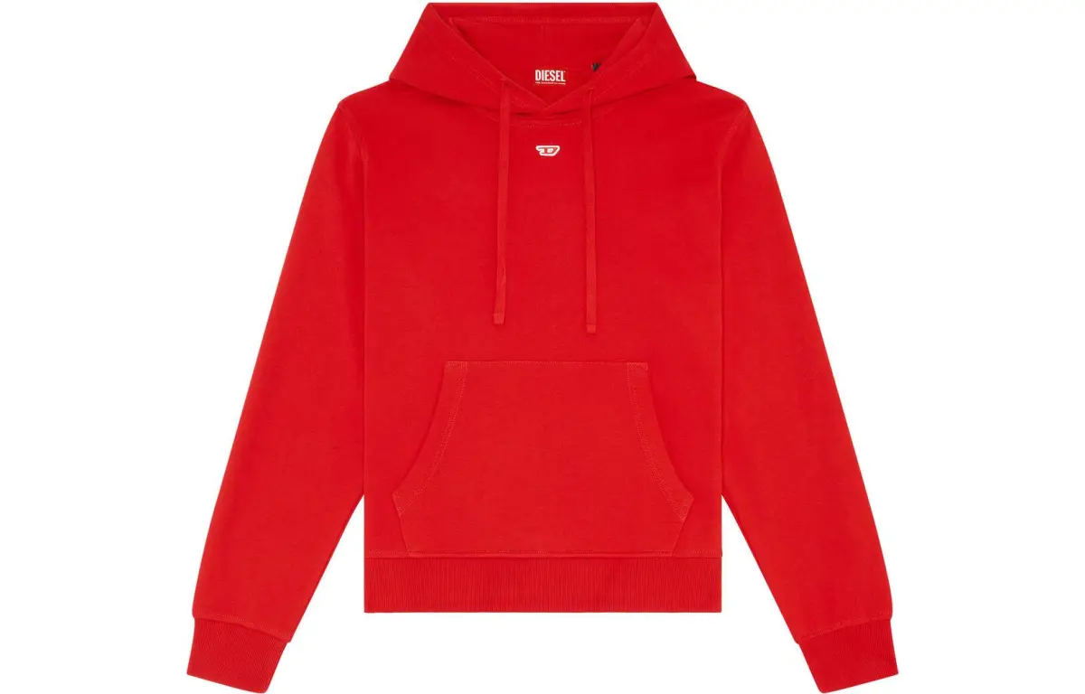 Diesel S-Ginn-Hood-D logo-appliqué hoodie