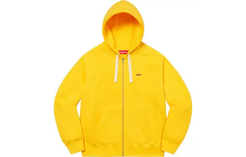 Supreme Small Box Drawcord Zip Up Hooded Sweatshirt