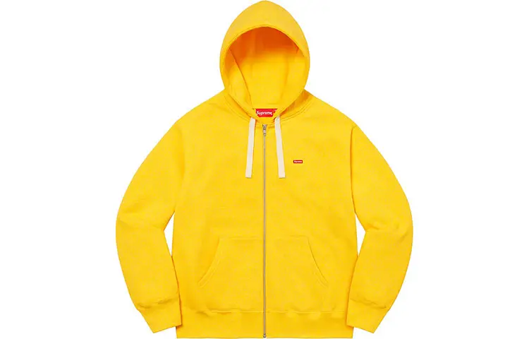 Supreme Small Box Drawcord Zip Up Hooded Sweatshirt