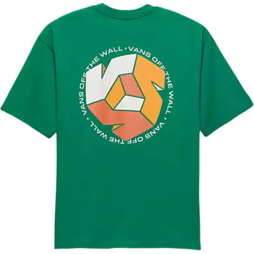 Vans Cycle V T Shirt Men's Emerald Green