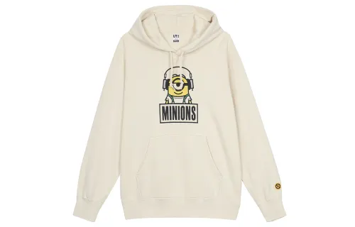 UNIQLO Sweatshirt Unisex Light Beige