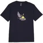 Converse Sizzling Skeleton Erkek Siyah T Shirt Men's Black