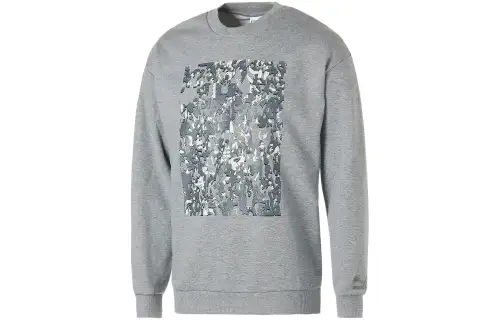 PUMA Sweatshirt Unisex Heather Gray