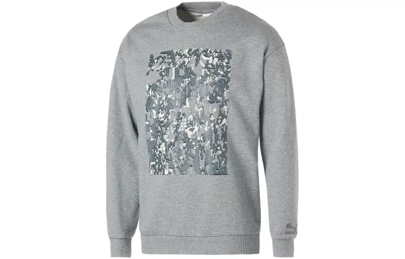 PUMA Sweatshirt Unisex Heather Gray