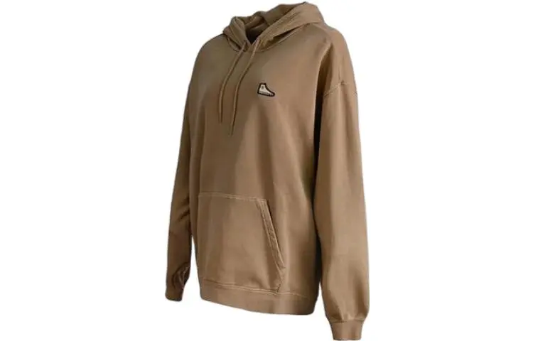 Converse Sweatshirts Men's Brown Hooded (Non-detachable) Moderate