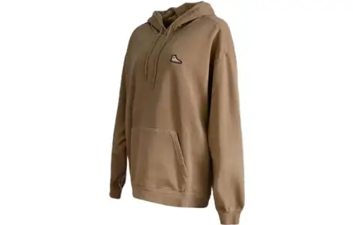 Converse Sweatshirts Men's Brown Hooded Moderate Regular