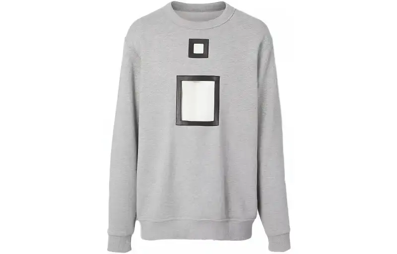 Burberry Sweatshirt Men's Light Heather Gray
