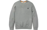Timberland Sweatshirts Men's Medium Heather Gray Crew Neck Moderate Regular