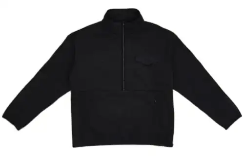 New Balance Sweatshirts Men's Black Stand Collar Moderate