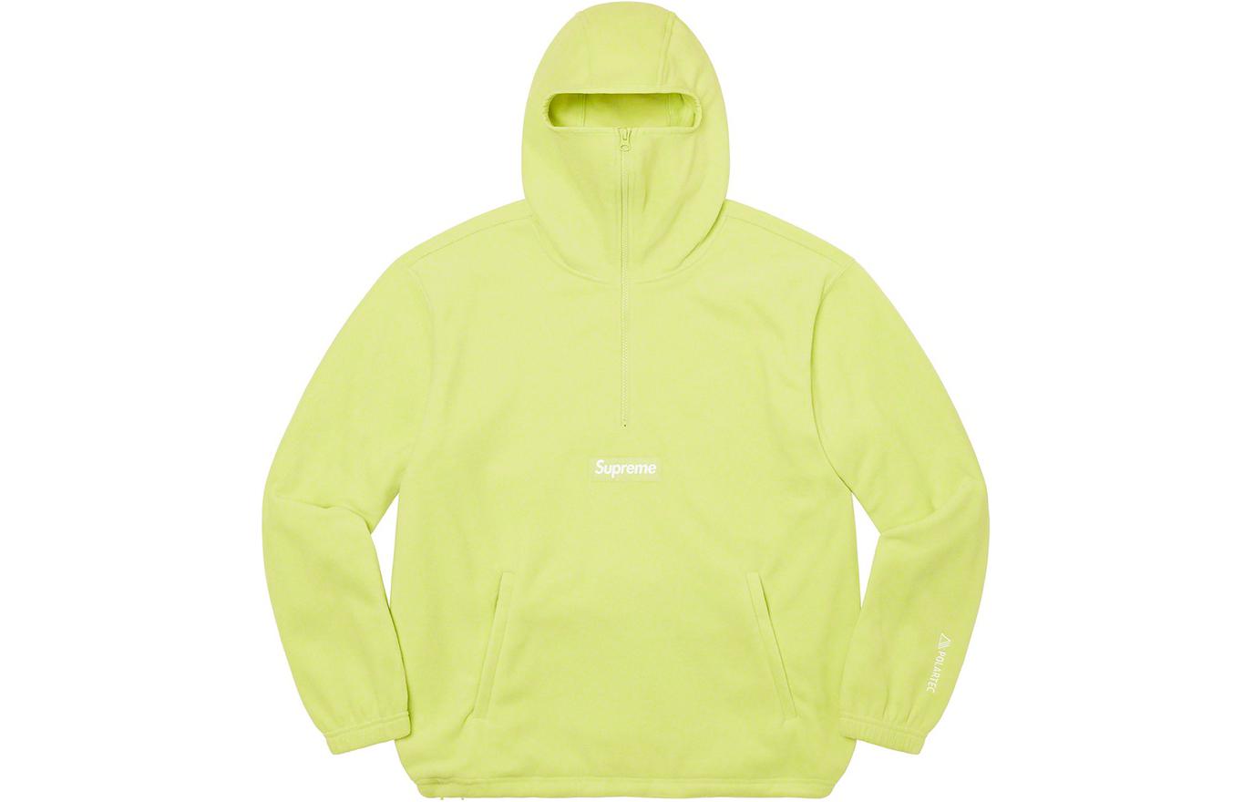 Худи Supreme FW22 Week 14 x Polartec (черное)