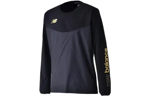 New Balance Sweatshirts Men's Black Crew Neck Moderate Regular