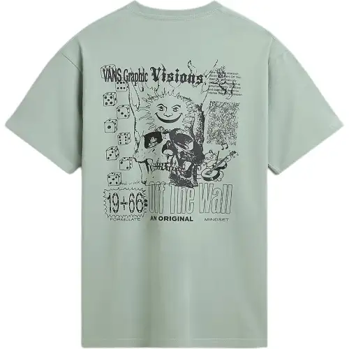 Vans Expand Visions T Shirt Men's Green