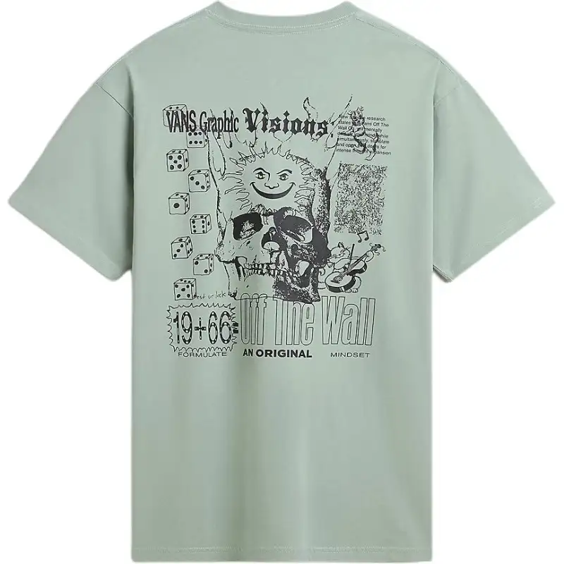 Vans Expand Visions T Shirt Men's Green