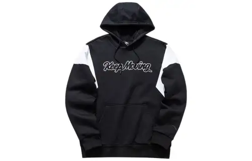 ANTA Sweatshirts Men's Black Hooded Moderate Other