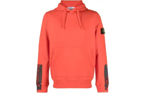 STONE ISLAND Sweatshirt Men's Orange