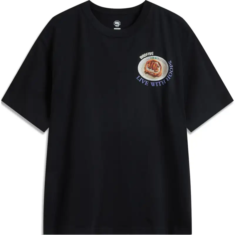 Li Ning Badfive T Shirt Men's Black