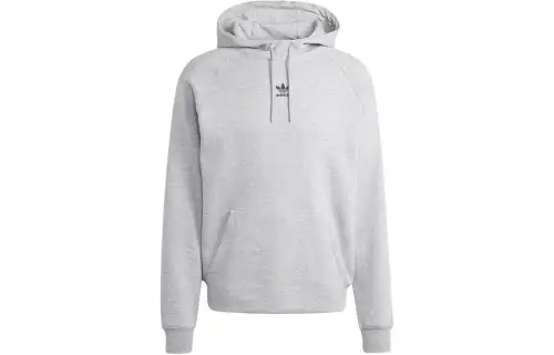 Adidas Originals Graphic Hoodie Sweatshirt Men's Gray