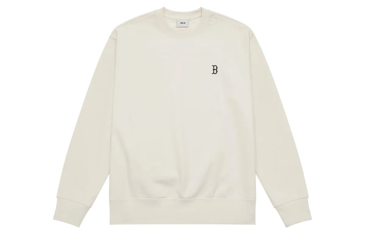 MLB Boston Red Sox Basic Collection 24FW American Vintage Sweatshirt Unisex Dark Cream