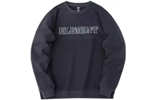 ANTA Life Collection Sweatshirts Unisex Black Crew Neck Moderate Regular