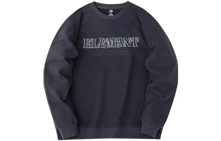 ANTA Life Collection Sweatshirts Unisex Black Crew Neck Moderate Regular