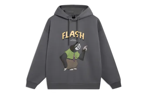Li Ning x Disney Sweatshirt Unisex Rattan Umber