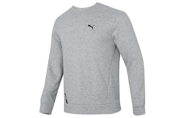 PUMA RAD/CAL Sweatshirts Men's Gray Crew Neck Moderate Straight Fit
