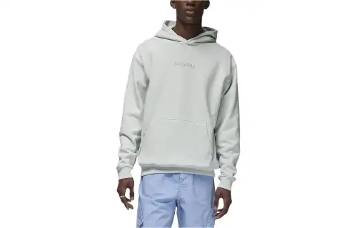 Jordan Wordmark Sweatshirt Men's Light Silver