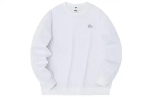Anta Sweatshirt Unisex Snowflake White