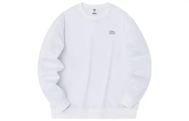 Anta Sweatshirt Unisex Snowflake White