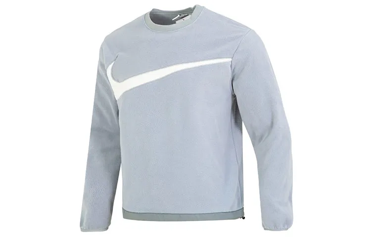 Nike Sweatshirts Men's Blue Crew Neck Moderate Regular
