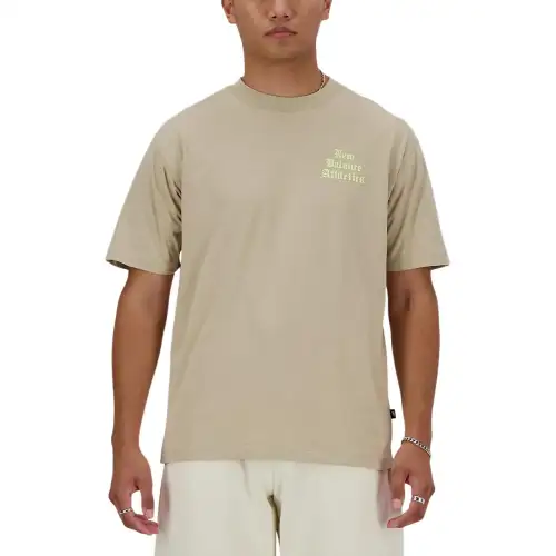 New Balance Sport Essentials T Shirt Men's Stone Age