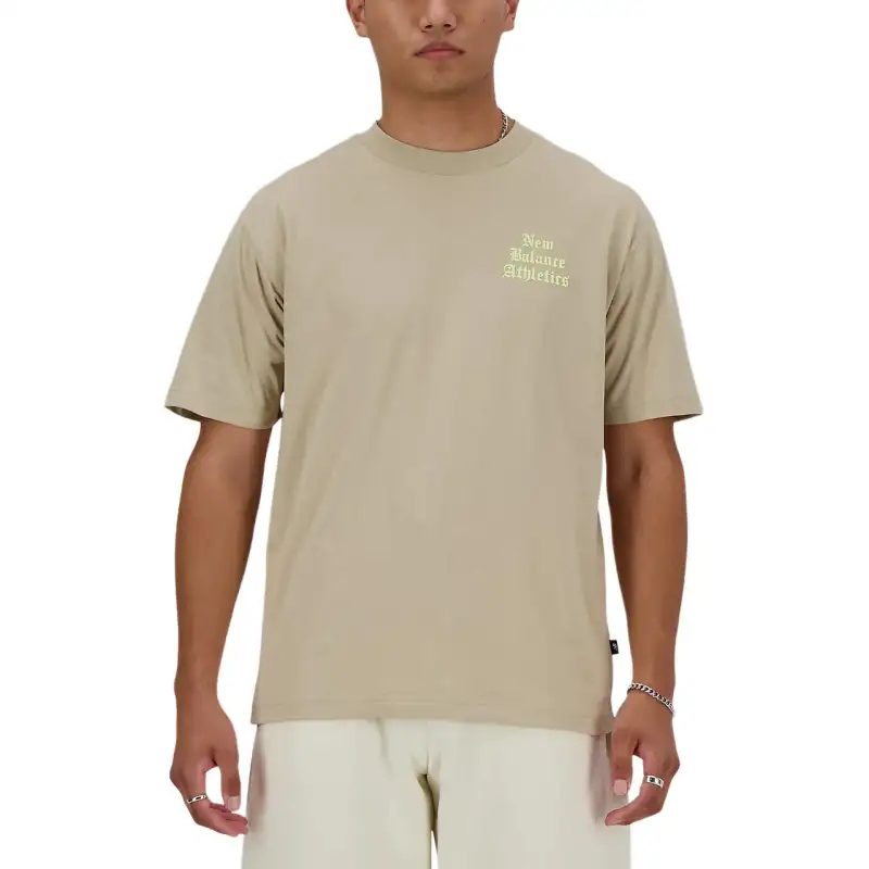 New Balance Sport Essentials T Shirt Men's Stone Age