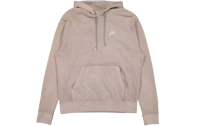 Nike Sweatshirts Men's Light Gray Hooded Moderate Regular