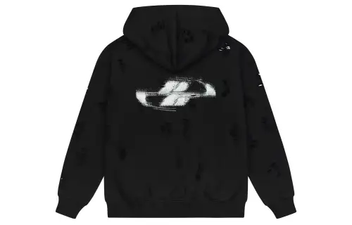 HARSH AND CRUEL Sweatshirts Unisex Washed Black Hooded Moderate Cardigan