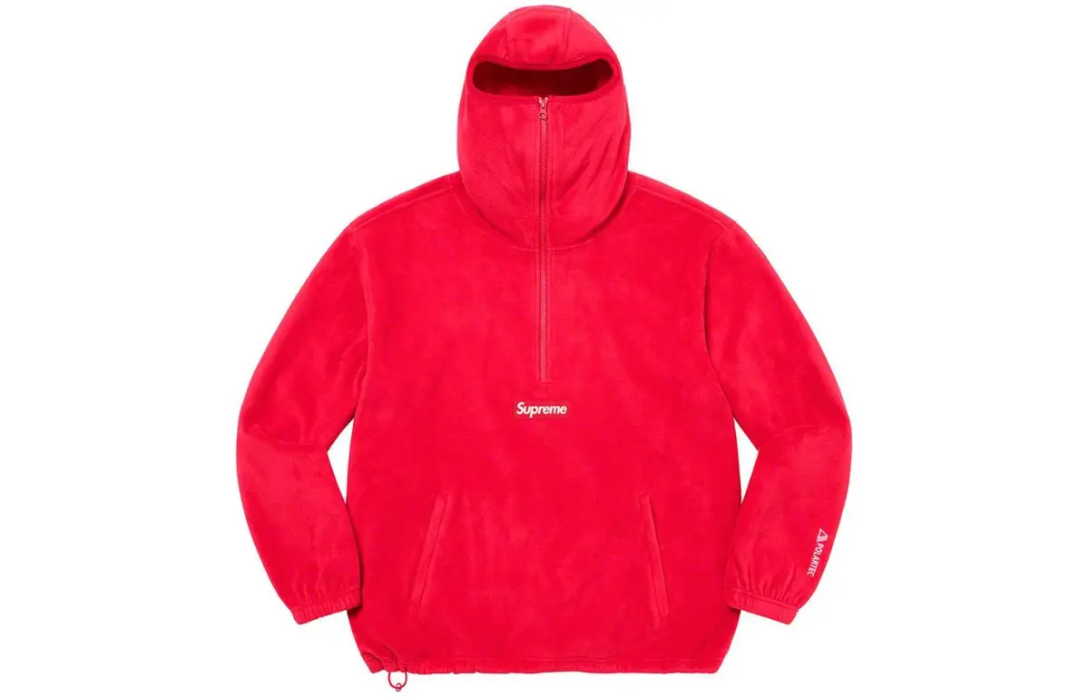 Supreme Polartec Facemask Half Zip Pullover