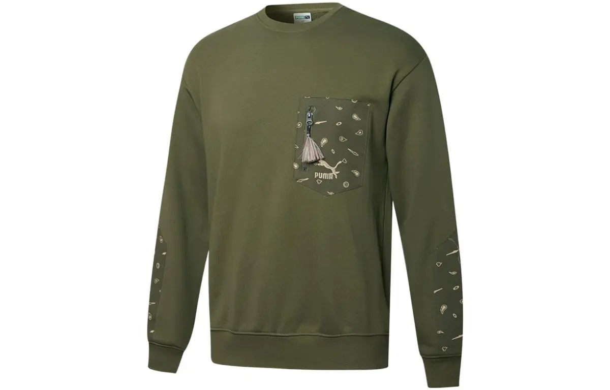 PUMA Sweatshirt Men's Dark Green